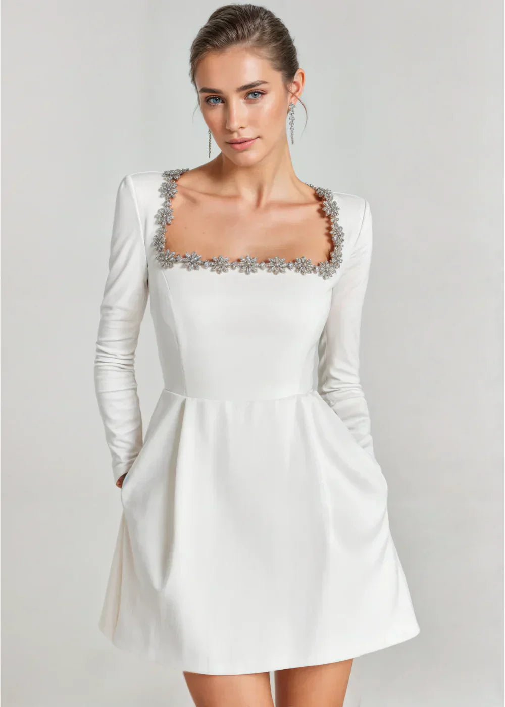 Enyva - Minivestido elegante y casual