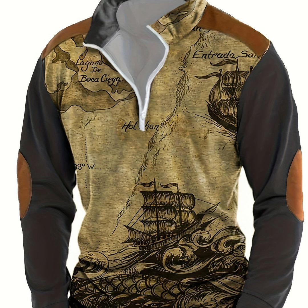 Delven - Sudadera informal con estilo