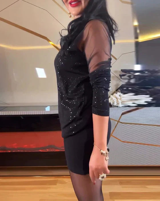 Enyelle - Elegante minivestido informal