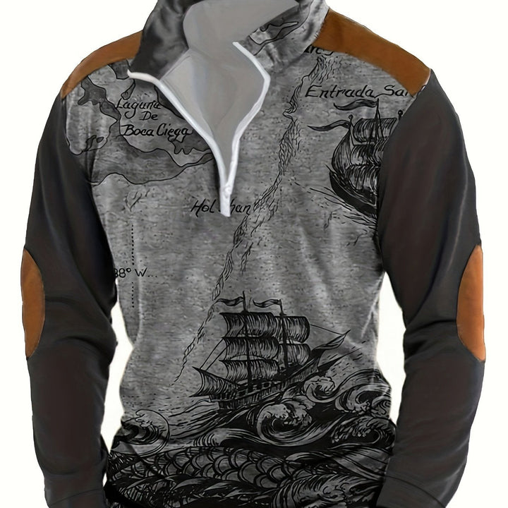 Delven - Sudadera informal con estilo