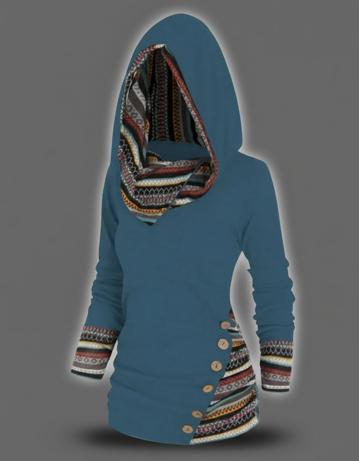 Amilene: elegante sudadera con capucha informal