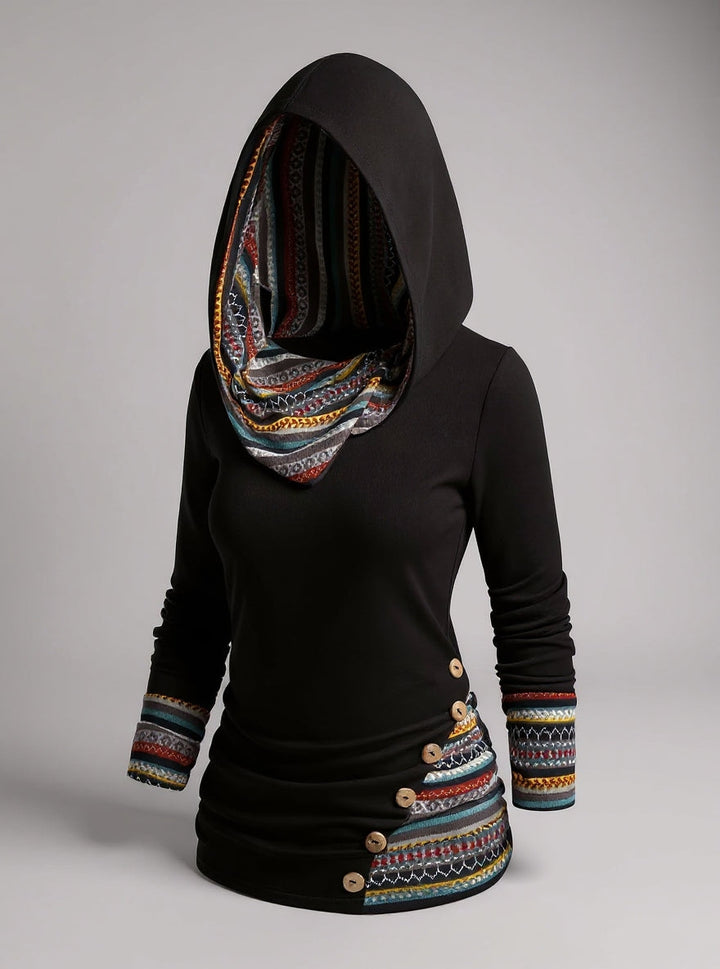 Amilene: elegante sudadera con capucha informal